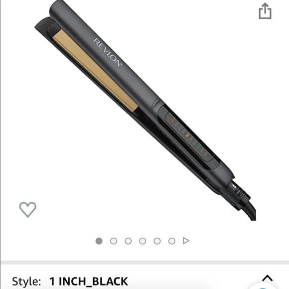 Revlon Smooth Brilliance Ceramic Hair Flat Iron | Smooth Glide and Ultra-Sleek S - Picture 2 of 2